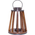 Yargıcı Metal Detaylı Mango Ağacı Konik FENER(31X40 Cm)