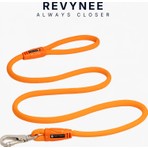 REVYNEE Premium Örgü Köpek Gezdirme Tasması Dayanıklı İp Köpek Kayışı 360° Döner Karabina
