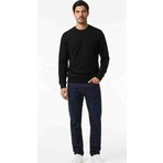 Lacoste Bisiklet Yaka Siyah Regular Fit
