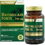 Nutraxin Bromelain Forte 750 mg 60 Tablet Krom Yeşilçay Probiyotik