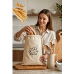 Sağlıklı Ekmek Torbası -40X50 Ekmek Kesesi Baskılı