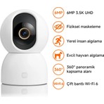 Smart Camera C500 Akıllı Ev Kamerası - 6MP 3.5K İnsan ve Evcil Hayvan Algılama (Xiaomi TR Garantili)