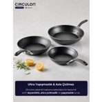 Circulon A1 Serisi Scratchdefense Çizilmez Yapışmaz 3'lü Kızartma Tava Seti - 22CM, 26CM, 28CM