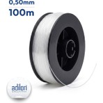Formsan 0,50MM 100 Metre Şeffaf Olta Misinası – Dayanıklı Balık Tutma Ipi, Çok Amaçlı Misina ve Hobi Ipi