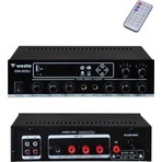 Westa WM-605U 100W Mikser Amfi 2 Bölgeli 100V Bluetooth USB Anfi