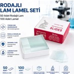 Labolist Rodajlı Lam Lamel Seti - 50 Adet Rodajlı Lam 100 Adet Lamel