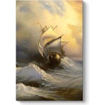  Balıkçı Barakaları Tablosu 160 x 80