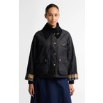Barbour Icons Modern Spey Yağlı Ceket NY92 Navy Birchwood
