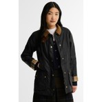Barbour Icons Beadnell Yağlı Ceket NY92 Navy Birchwood