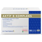Vitafenix Aktif B Kompleks Benfotiamin B12 B6 Ve Tüm Aktif B Vitaminlerini İçeren Takviye 30 Kapsül