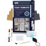 NNREPAIR Seramik, Akrilik, Vitrifiye, Porselen, Granit, Fayans, Mermer Yüzey Tamir Kiti - TEK RENK : Beyaz