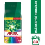 Ariel Dağ Esintisi Renkliler Toz Çamaşır Deterjanı 12 KG 80 Yıkama