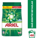 Ariel Dağ Esintisi Beyazlar Toz Çamaşır Deterjanı 7 KG 46 Yıkama