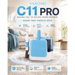 Yasomi C11 Pro 2in1 16Kpa 1800W Sıcak Su Spreyli Buharlı Halı ve Koltuk Yıkama Leke Çıkarma Makinesi
