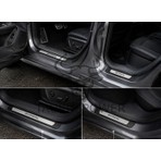 Taurus Power Renault Boreal 2026 Tüm Modelleriyle Uyumlu Abs+Krom Kapı Eşiği 4 Parça – Paslanmaz Çelik + Abs Çerçeve
