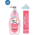 Uni Baby Soft Care Organik Hindistan Cevizi Yağlı Saç ve Vücut Şampuanı 700 ml