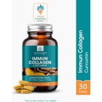 Naturagen  Immun Curcumin Zerdaçal - Beta Glukan - Bitamin A-B6-B12-C-D3-E - Selenyum - Çinko 30'lu Tablet
