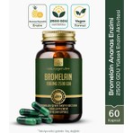 Naturagen Bromelain 1000 mg – 2500 GDU – 60 Kapsül | Ananas Kaynaklı Enzim | Takviye Edici Gıda