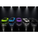 Ponikido Msz 5'li Metal Araba Seti 1:64 Die-Cast Lamborghini Pagani Oyuncak Araba