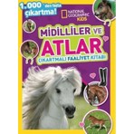 TeknoKapsül Kids Midilliler ve Atlar Çıkartmalı Faaliyet Kitabı