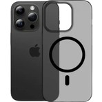Piili iPhone 15 Pro Ultra Ince Kılıf Magsafe 0, 4 mm Mat Siyah