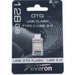 Pmr  Tecno Camon 17 Pro Ile Uyumlu 128 GB Type-C ve USB 3.0 Çift Taraflı Metal Otg Flash Bellek