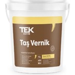 Tek Boya Su Bazlı Çok Amaçlı Taş Vernik Renksiz 0,75 Litre Parlak ve Kir Tutmaz Özellikte