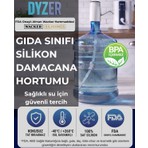 Dyzer Gıda Uyumlu Silikon Hortum - Şarjlı Damacana Su Pompasına uygun - 55CM - 6X8 (Iç Çap: 6 Mm) (Dış Çap: 8 Mm) -BPA Içermez