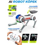 Azurtech Blic Aı Akıllı Robot Köpek Uzaktan Kumandalı Ses Kontrollü Işıklı Stunt Hareketli Oyuncak