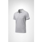 Selçuklu Plus Openand Suprem Kumaş Gri ve Lacivert Polo Yaka Cepli T-Shirt