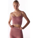 Penti Pembe Çizgili Dikişsiz Seamless Spor Sütyeni
