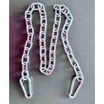 Lamerion Home Karabinalı 8 mm – 6 mm Zincir | 110 cm Galvanizli Çelik Zincir | Salıncak – Hamak – Askı Zinciri