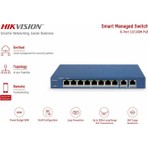Hikvision HİKVİSİON DS-3E1310P-EI/M 10 PORT 8X 10/100MB POE + 2X GB UPLINK YÖNETİLEBİLİR SWITCH