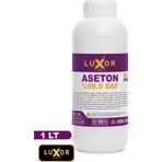 Luxor Kimya %99.9 Saf Aseton Beyaz 1 lt Güçlü Çözücü Özelliği ile Etkili Temizlik