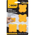 Sgs Silikon Mastik Derz Çekme Aparatı 4 Parça