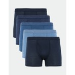 Marks & Spencer 5'li Pamuklu Cool & Fresh™ Trunk Seti
