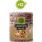 Glutensiz Fabrika Karabuğday Patlağı Sade 88 g x 12 Paket (Glütensiz & Vegan)