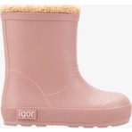 Igor İgor Yogi Borreguito Rosa Kürklü Çocuk Yağmur Bot Çizme Pembe W10306-010
