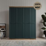 Comiet Dali 4 Kapılı Mdf Country Gardırop