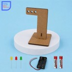 Eding Eğitim Platformu Stem Ahşap Mini Trafik Lambası Deney Kendin Yap Kiti | Dıy Mini Traffic Light Kit | Elektronik ve Fen Bilimleri Stem Eğitim Seti