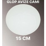 St. Morritz Karpuz Avize Kol Camı Mat Beyaz Boyalı E27(AĞIZ Çapı 7 Cm-Çapı 14 Cm)