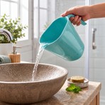 Emofom Maşrapa 1200 ml Tuvalet Maşrapası Kovası