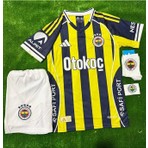 Legent Lady Fen'erb'ahç'e 2026 #isimsiz# Iç Saha Çocuk Forması 4lü Set Şort/çorap/bileklik