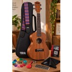 Midex CT-24M Set Maun Concert Ukulele (Metod Nota Sticker Askı Pena)
