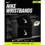Swoosh Wristbands 2 Unisex Siyah Antrenman Havlu Bileklik