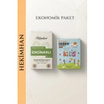Hekimhan 2’li Özel Macun Seti |enginarlı Macun + Kids Çocuk Macunu 2’li Set