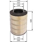 Bosch F026400514 Hava Filtresi
