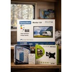 12 Volt Karavan Tv Seti – Sensation 19" Full Hd 1080P LED Ekran + Korax Mini Uydu Alıcı + Hareketli Askı Aparatı
