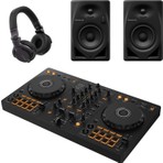 Pioneer Dj Ddj-Flx4 - DM-40D Referans Monitörü - Hdj-Cue1 Dj Kulaklığı - Dj Başlangıç Seti