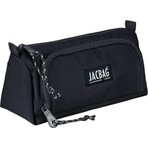 Jacbag Prime İki Bölmeli Kalem Kutusu Siyah Polyester Malzeme ile 90-100 Kalem Kapasitesi